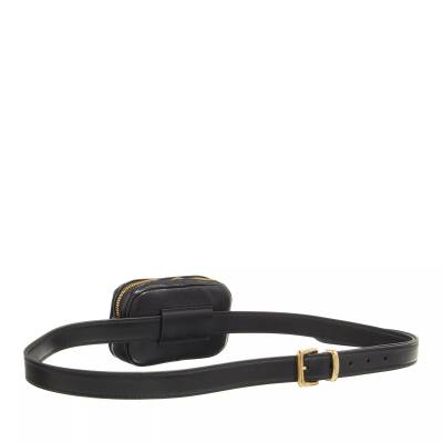 Miu Miu Gürtel - Women Leather Belt - Gr. 90 - in Schwarz - für Damen von Miu Miu