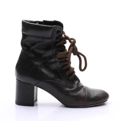 Miu Miu Stiefeletten EUR 36,5 Dunkelbraun von Miu Miu