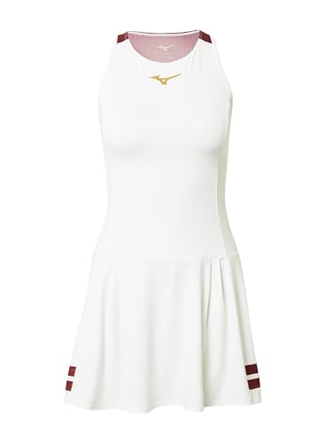 Mizuno Damen Bedrucktes Kleid, weiß, Medium von Mizuno