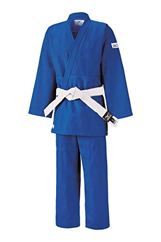 Mizuno Judogi Kodomo 350 g blau mit Gürtel (110) von Mizuno