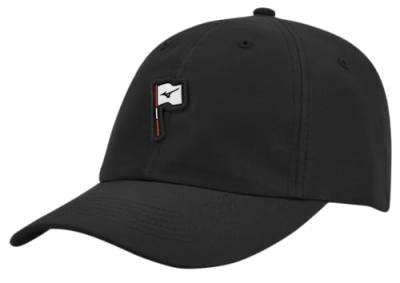 Mizuno Unisex-Erwachsene Pin High Relaxed Golfkappe Cap, Schwarz, Einheitsgröße von Mizuno