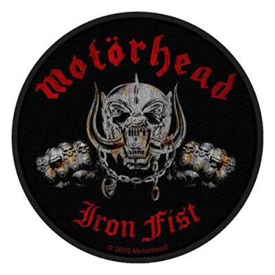 Motörhead Iron Fist Aufnäher | 2486 von Motörhead