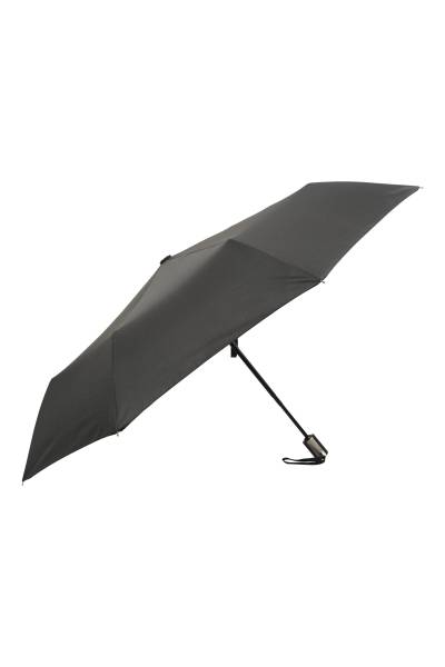 Windfester Regenschirm - Schwarz von Mountain Warehouse