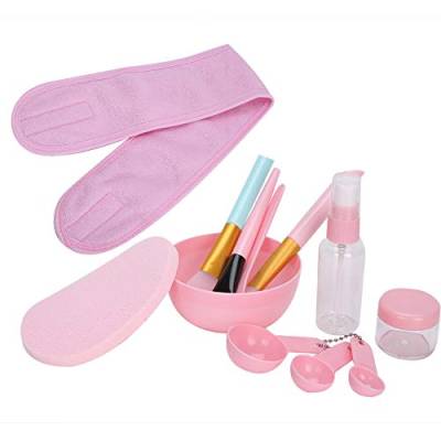 Rührschüssel-Set, Gesichtsmasken, 22 X 16 X 4, 12-teilig, Haushaltsmaske, DIY-Werkzeug-Set, Löffel, Schüssel, Pinsel, Stift, Sprühflasche, Make-up-Werkzeug von Mrisata