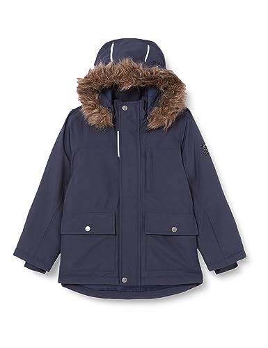 NAME IT Jungen NKMSNOW10 Jacket SOLID 1FO Jacke, Dark Sapphire, 128 von NAME IT