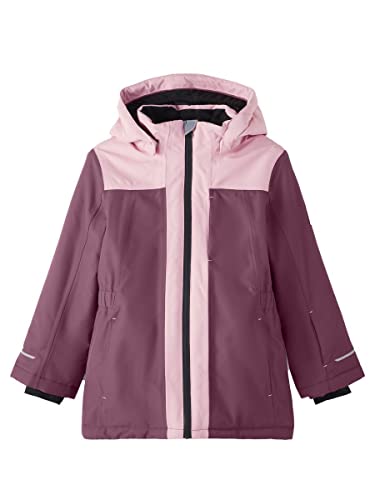 NAME IT Mädchen Nkfsnow10 Block Fo Jacket Jacke, Nocturne, 152 EU von NAME IT