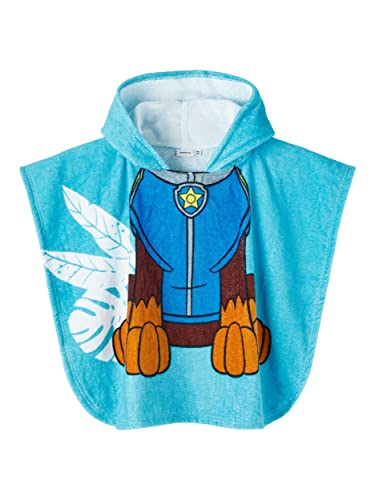 name it Men's NMMMOLTE PAWPATROL Towel CPLG Poncho, Bachelor Button, ONE Size von NAME IT