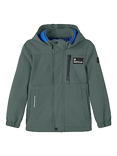 Name It Jungen NKMALFA08 Jacket Chest Block FO Jacke, Windsor Wine, 134 von NAME IT