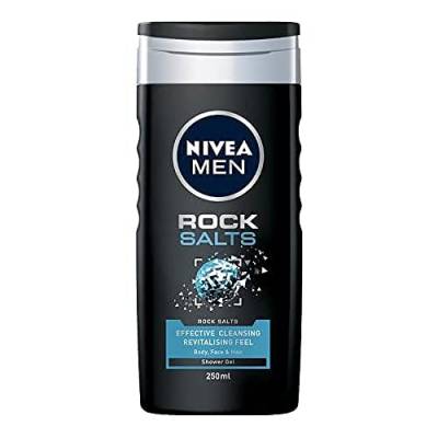 NIVEA MEN Rock Salts Reinigungs-Duschgel für Herren 250ml von NIVEA