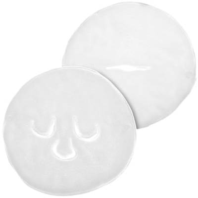 NOLITOY Kalt-Heißkompresse-Gesichtshandtuch-Maske: 2 Stück 3-Loch-Gesichtsdampfer-Handtuch Feuchtigkeitsspendende Schönheits-Hautpflege-Spa-Handtücher Für Frauen Mädchen Zuhause Und von NOLITOY