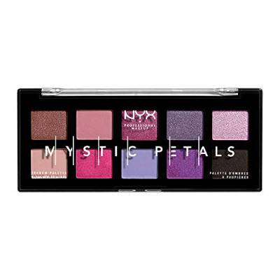 NYX PROFESSIONAL MAKEUP Mystic Petals Shadow Palette, Midnight Orchid von NYX PROFESSIONAL MAKEUP