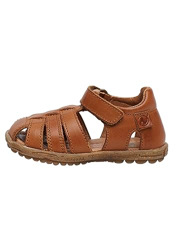 Naturino SEE-Halb geschlossene Sandalen aus Leder, Cognac 25 von Naturino