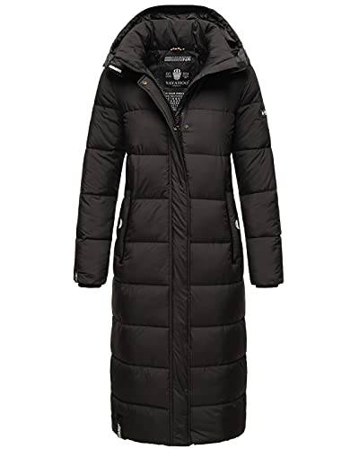 Navahoo Damen Winter Jacke Stepp Mantel B872 [B872-Isal-Schwarz-Gr.M] von Navahoo