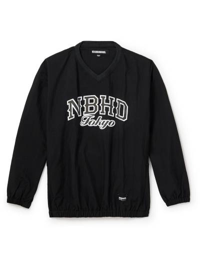 Neighborhood - Logo-Print SHELTECH Sweatshirt - Men - Black - L von Neighborhood