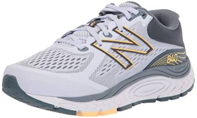 New Balance Damen 840 V5 Running Shoe, Silent Grey/Light Mango, 38.5 EU von New Balance