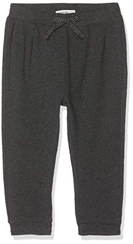 Noppies Baby-Mädchen G Pants Relaxed Chili Hose, Grau (Charcoal Melange P206), (Herstellergröße: 56) von Noppies