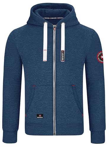 Northster Herren Sweatjacke Kapuzenjacke Trainingsjacke Hoodie mit Reißverschluss Sweat Jacke von Northster