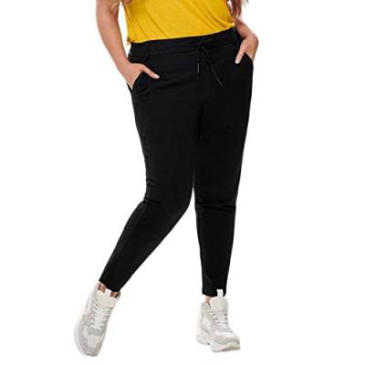 ONLY Carmakoma Damen Elegante Stoffhose Poptrash Paperback Stretch Pants Übergröße Curvy Plus Size von ONLY