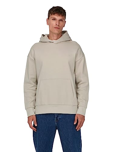 ONLY & SONS Herren Hoodie Kapuzenpullover ONSDAN Life - Relaxed Fit XS - XXL, Größe:M, Farbe:Silver Lining 22026661 von ONLY & SONS