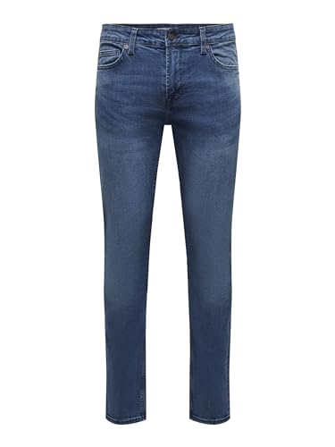 ONLY & SONS Herren ONSLOOM D 4598 Jeans VD Slim, Dark Blue Denim, 31 W/32 L von ONLY & SONS