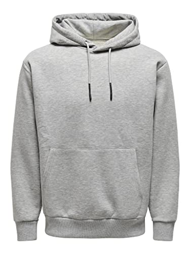 ONLY & SONS Herren Pullover 22018685 Hellgrau1 M von ONLY & SONS