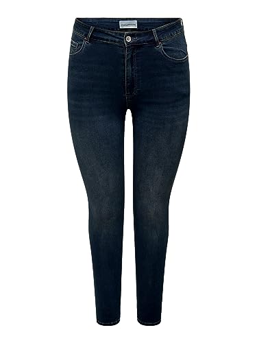 ONLY CARMAKOMA Skinny Jeans Curvy High Waist Plus Size Pants Stretch Denim Hose Übergröße CARAUGUSTA von ONLY