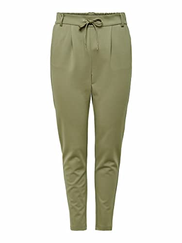 ONLY Damen Elegante Stoffhose Poptrash Paperback Stretch Pants Business Trousers ONLPOPTRASH NEU, Farben:Olive, Größe:S / 32L, Z-Länge:L32 von ONLY