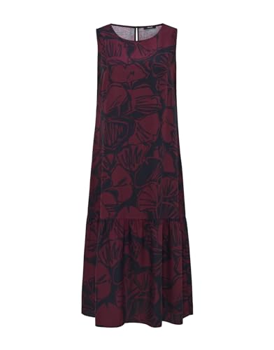 OPUS Damen Kleid Wicy Art gemuster, ärmellos Coal Blue - 38 von OPUS