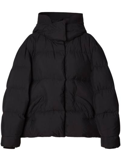 Off-White Gefütterte Kapuzenjacke - Schwarz von Off-White