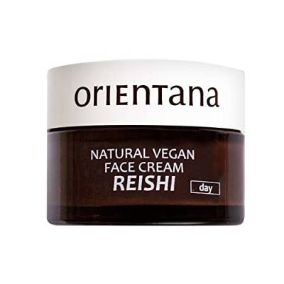 Orientana - Tagescreme Für Gesicht | Reishi | Vegane Anti Aging Falten & Pigmentflecken Gesichtscreme Für Frauen | 98% Natürliche Bio Gesichtspflege & Feuchtigkeitscreme Für Damen | Reife Haut - 50ml von Orientana