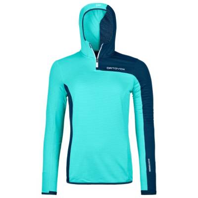 Ortovox - Women's Fleece Light Grid ZN Hoody - Fleecepullover Gr S türkis von Ortovox