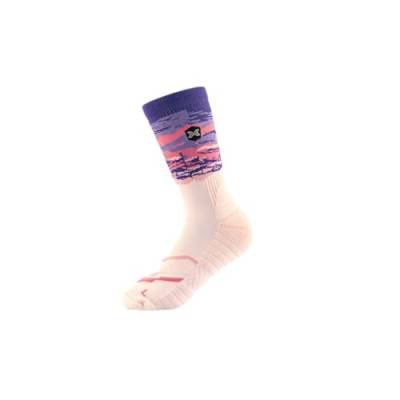 PICSIL Sport-Socken, Ideal für Laufen, Fitness, Paddeln, Radfahren, Basketball, Crosstraining, Sport-Socken für Männer und Frauen (DE/NL/SE/PL, Numerisch, 37, 41, Regular, Regular, PURPLE) von PICSIL