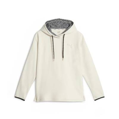 PUMA Damen Logo Love Hoody Trainingsjacke, Alpine Snow, S von PUMA