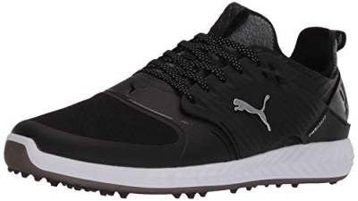 PUMA Herren Ignite Pwradapt Caged Golfschuhe, Black Silver Schwarz, 40 EU von PUMA