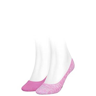Puma Women Footie Socken, Orchid Mélange, 39/42 (2er Pack) von PUMA