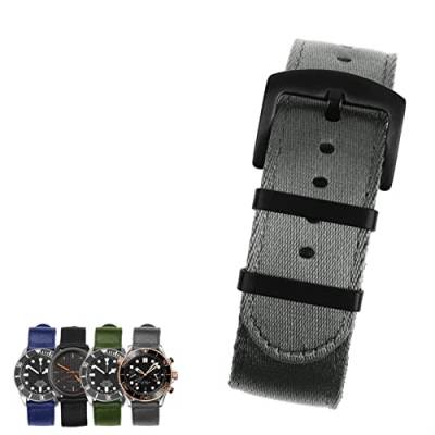 PURYN Nato-Armband aus Nylon für Rox S-eiko-Armband, 20 mm, 22 mm, weiches Armband, 22 mm, Achat von PURYN
