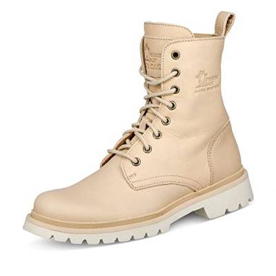 Panama Jack Damen Florida Combat Boot, Beig B5, 38 EU von Panama Jack