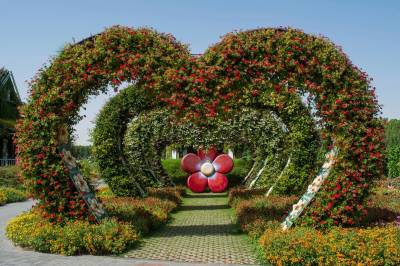 Papermoon Fototapete "BLUMEN GARTEN-NATUR ROSEN BLUME PFLANZEN BÄUME DEKO XXL" von Papermoon