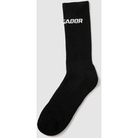 Pegador Socken mit Label-Schriftzug in Black, Größe 43/46 von Pegador