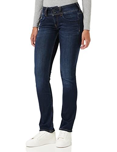 Pepe Jeans Damen Gen Straight Jeans, 000denim, 26W / 30L von Pepe Jeans