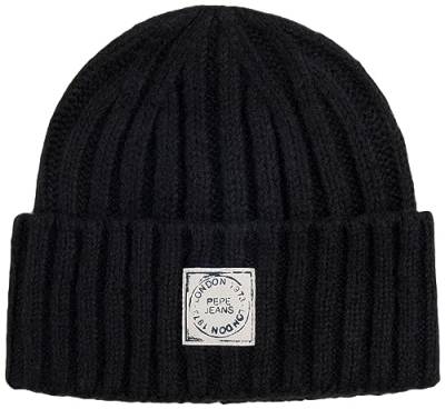 Pepe Jeans Damen Tilde Hat Beanie Hat, Black (Black), One Size von Pepe Jeans