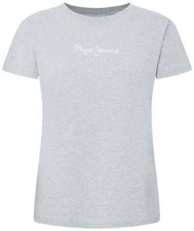 Pepe Jeans Damen Wendys T-Shirt, Grey (Grey Marl), M von Pepe Jeans