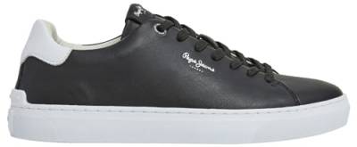 Pepe Jeans Herren Camden Basic M Sneaker, Schwarz (Schwarz), 8 von Pepe Jeans