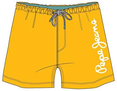 Pepe Jeans Herren Finnick Swim Trunks, Yellow (Bright Yellow), S von Pepe Jeans