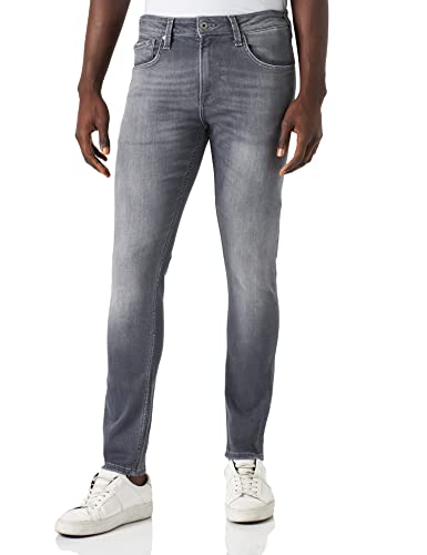 Pepe Jeans Herren Finsbury Jeans, Grau (Denim-E84), 34W / 34L von Pepe Jeans