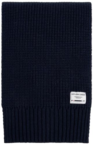 Pepe Jeans Herren Griffin Scarf, Blue (Dulwich), One Size von Pepe Jeans