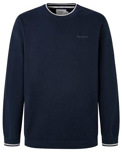 Pepe Jeans Herren Mike Knitwear, Blau (Dulwich Blue), L von Pepe Jeans