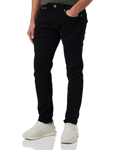 Pepe Jeans Herren Stanley Jeans, Black (Denim-XF1), 29W / 32L von Pepe Jeans