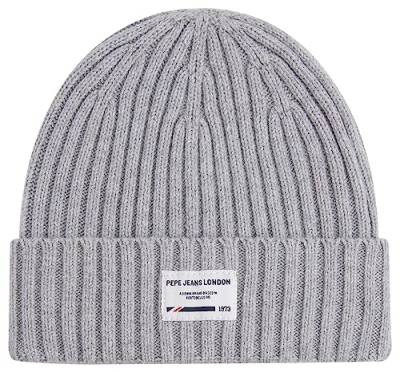 Pepe Jeans Jungen Johnny Beanie Cap, Grey (Grey Marl), S von Pepe Jeans