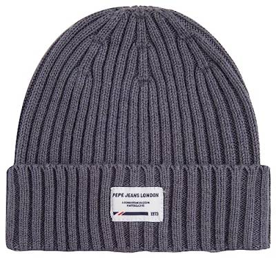 Pepe Jeans Jungen Johnny Beanie Cap, Grey (Thunder), M von Pepe Jeans